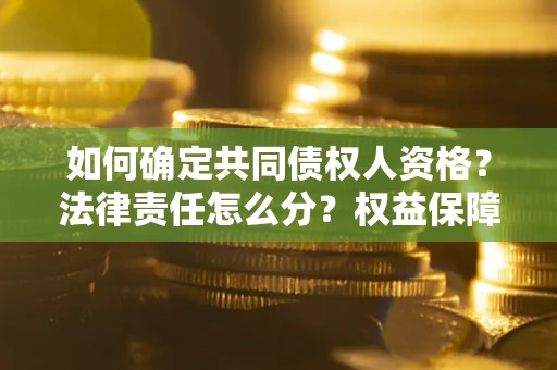 北京如何确定共同债权人资格？法律责任怎么分？权益保障技巧揭秘！