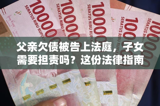 北京父亲欠债被告上法庭，子女需要担责吗？这份法律指南必须看完