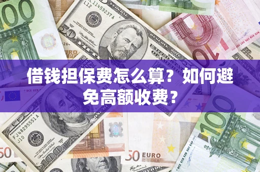 北京借钱担保费怎么算？如何避免高额收费？