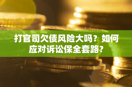 北京打官司欠债风险大吗？如何应对诉讼保全套路？