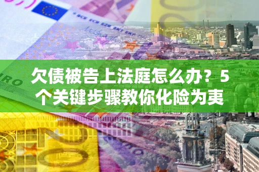 北京欠债被告上法庭怎么办？5个关键步骤教你化险为夷
