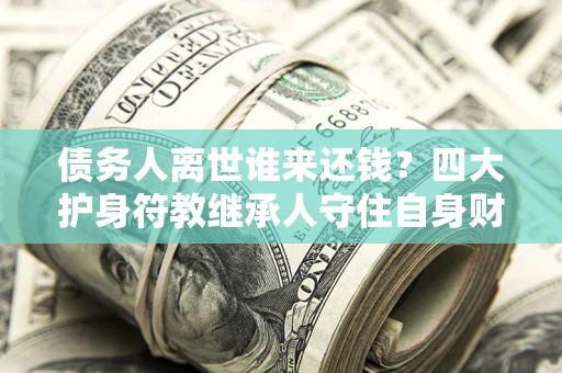 北京债务人离世谁来还钱？四大护身符教继承人守住自身财产